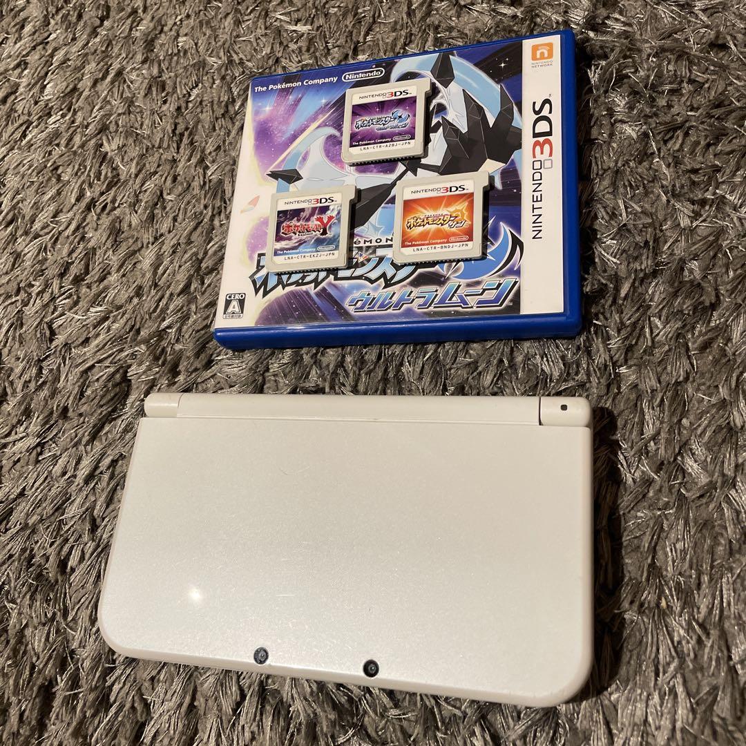 ニンテンドー3DS LL 本体とポケモンソフトまとめ売り（任天堂