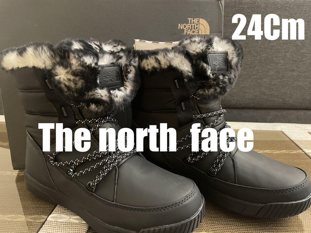 【美品】North Face スノーブーツ24センチ THE NORTH FACE ザ・ノース・フェイス ウィンターブーツ