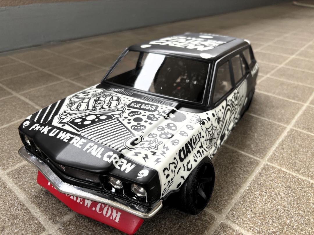 ラジコン ボディー MAZDA RX-3 FAIL CREW ver,RDX,等 ラジコン ボディー MAZDA RX-3 FAIL CREW ver,RDX,等