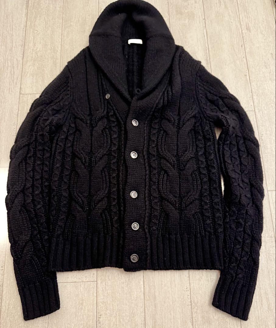 期間限定出品】クルチアーニ Cruciani／ブラック ニット