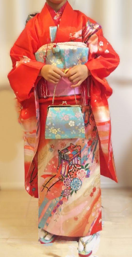 七五三　昭和レトロ　着物セット 七五三 7歳 着物セット （楽天市場】七五三 着物 7歳 フルセット