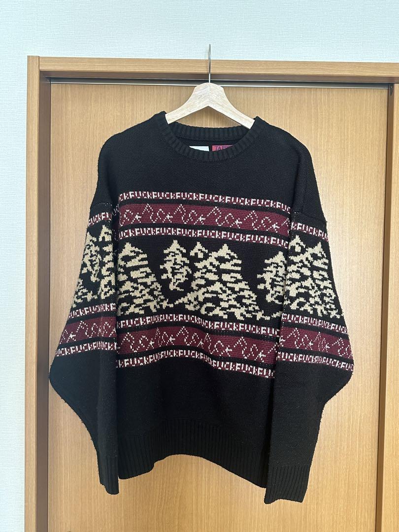 shutter_tokyo knit TAPPEI オーバーサイズセーター L（seyto