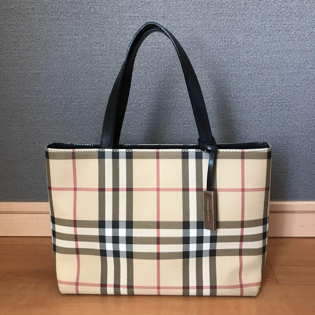 BURBERRY ベージュ トートバッグ 楽天市場】BURBERRY バーバリー トートバッグ FREYA TOTE