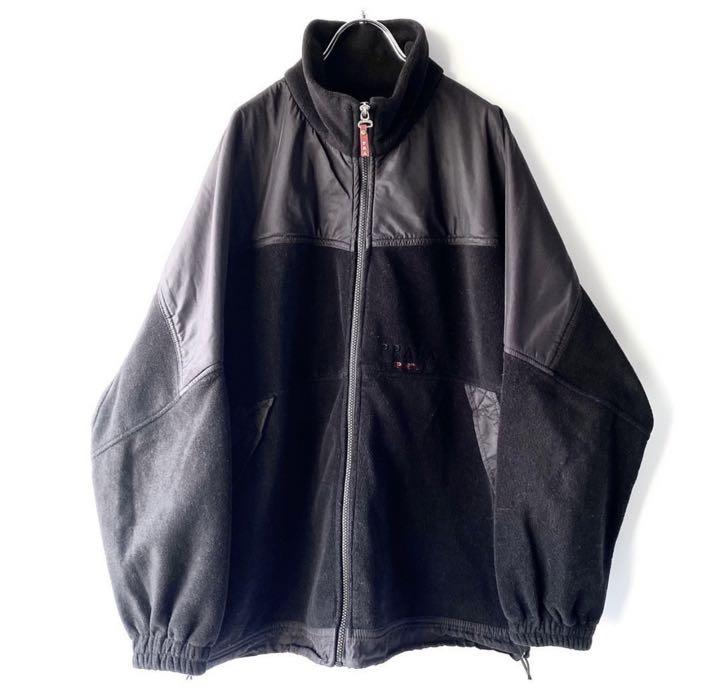 古着PRADAジャケット （PRADA(プラダ) ジップアップレザー