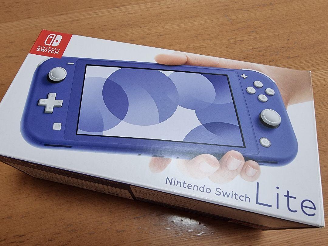 Nintendo Switch Lite 本体 ブルー　　訳あり Nintendo Switch lite ニンテンドースイッチライト ブルー 本体