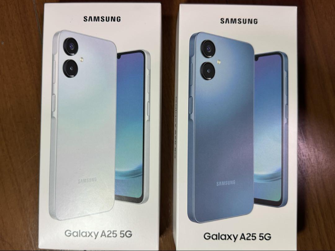 GALAXY A25 5G 2台セット Samsung Galaxy A25 5G ブルー2台セット - メルカリ