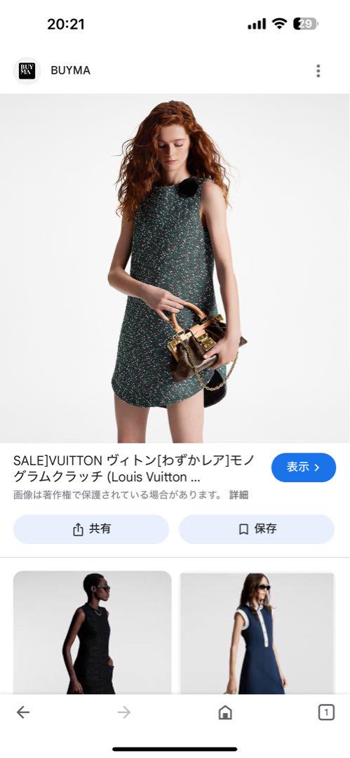 Louis Vuitton ノースリーブミニワンピース 32 専用)Louis Vuitton ノースリーブミニワンピース （LOUIS