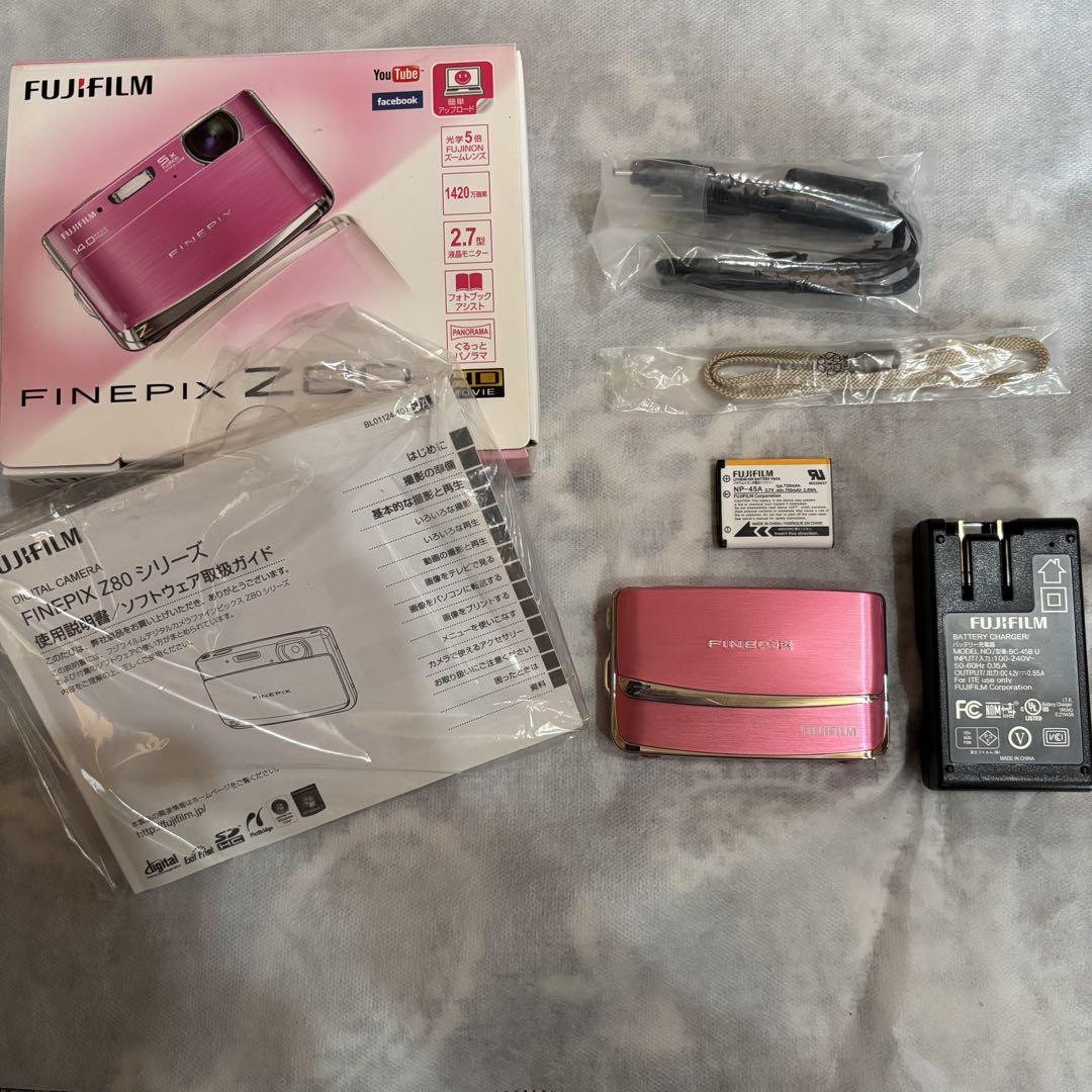 元箱付き】FUJIFILM FINEPIX Z80 ピンク（Fujifilm FinePix Z80