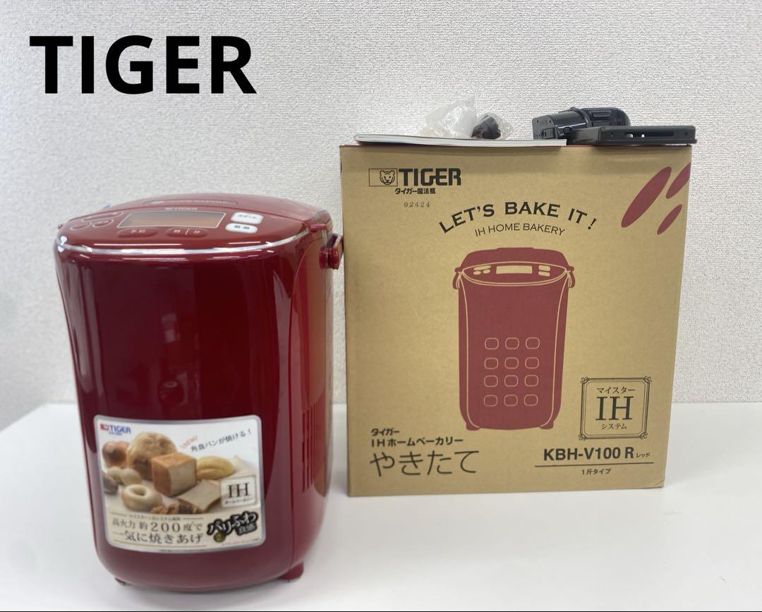 タイガー ホームベーカリー やきたて IH KBH-V100-W【ジャンク】 タイガー ホームベーカリー やきたて IH KBH-V100-W【ジャンク