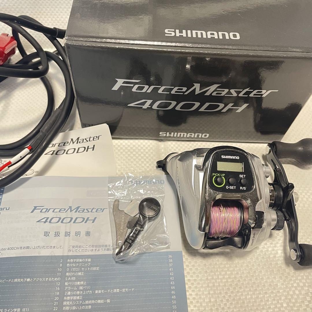 シマノ電動リール　フォースマスター400 美品 フォースマスター400（美品シマノ フォースマスター400 （電動