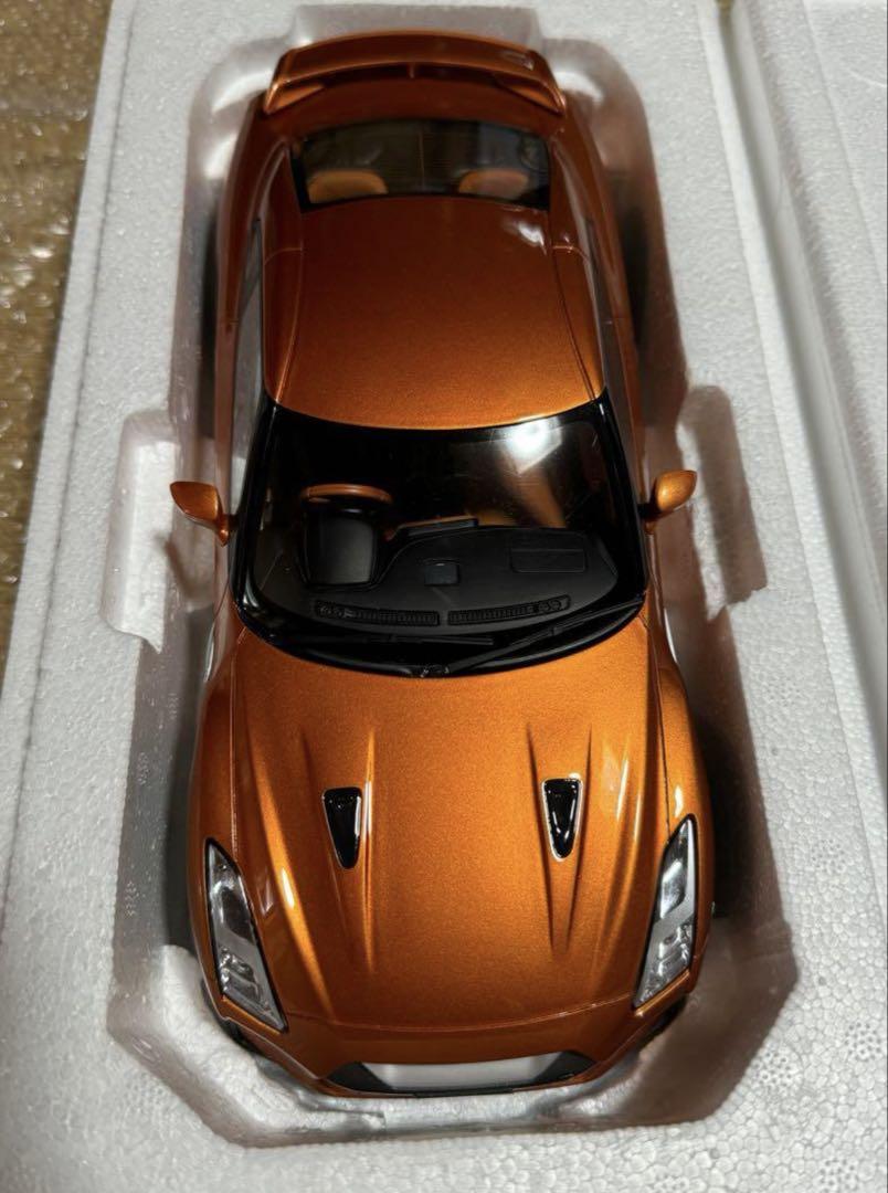 samurai 1/18 Nissan GTR 35 Orange 京商 京商 ミニカー | 京商 サムライ 1/18 日産 GT-R 2020 (シルバー