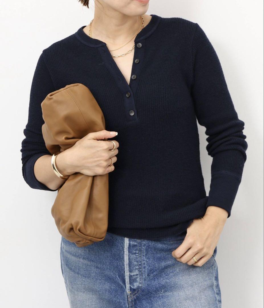 Deuxieme Classe WOOLY THERMAL プルオーバー　グレー Deuxieme Classe *WOOLY THERMAL プルオーバー
