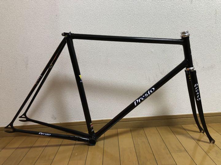 prestoプレストNJSピストフレーム （プレスト 競輪 フレーム NJS