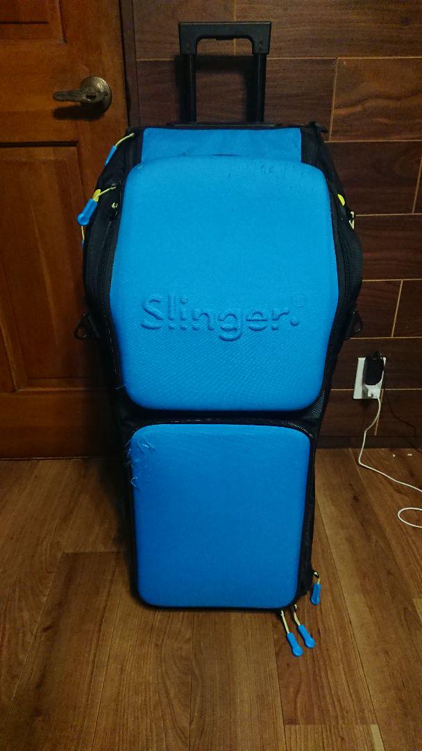 スリンガーバック専用オシレーター、ボールピックアップチューブ Amazon.co.jp: 中古品レンタル【テニス自主練・部活用等に】到着