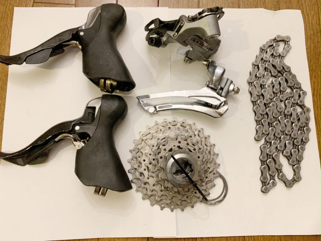 SHIMANO アルテグラ6700コンポ Shimano ULTEGRA 6700コンポ シマノ アルテグラ（シマノ新型