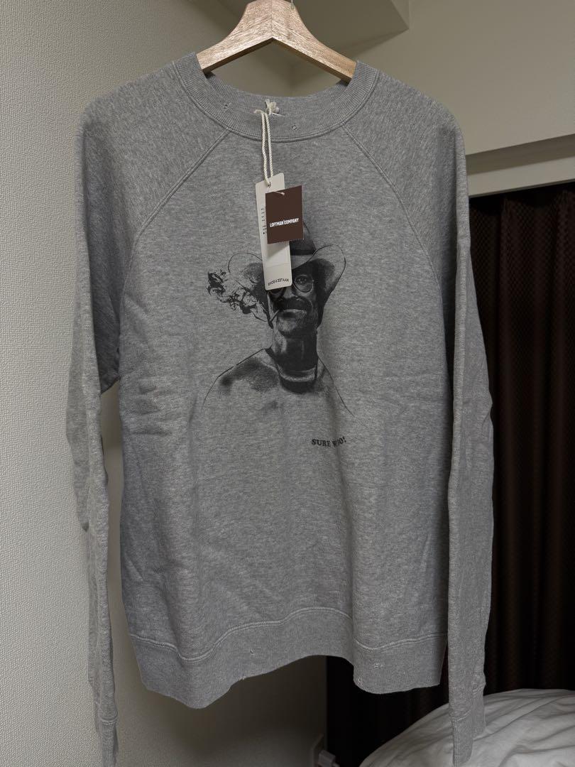 25SS MAATEE&SONS PRINT SWEAT 杢GRAY 2 最終値下]25SS MAATEE&SONS PRINT SWEAT 杢GRAY（twelve BLOG