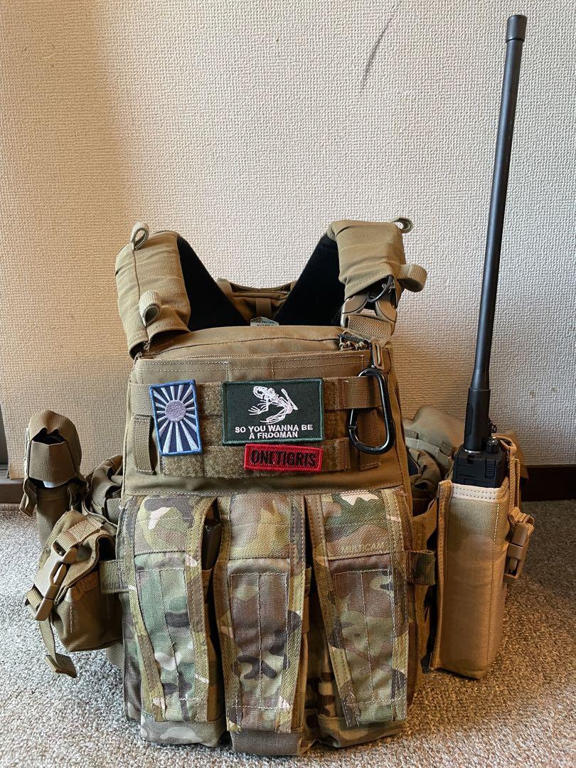 CRYE AVS 実物 フルセット （Crye Precision Zip-On Panel for