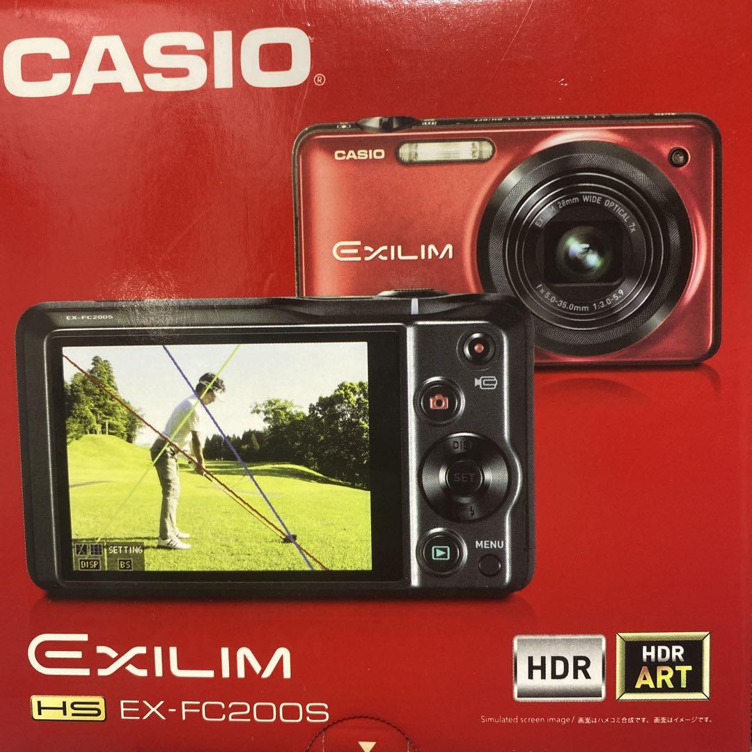 CASIO EXILIM EX-FC200S コンパクトデジタルカメラ （カシオの