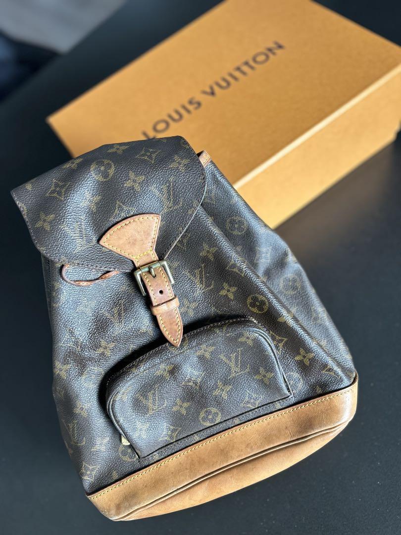 Louis Vuitton モノグラム レザーリュック （LOUIS VUITTON ルイ