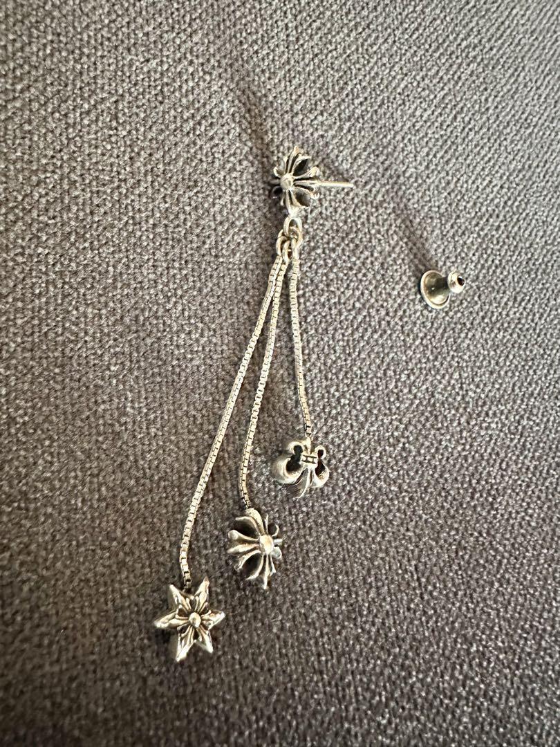 アクセサリー CHROME HEARTS Earrings JOJO 3 Charm Chrome Hearts Chrome Hearts Three-Charm Jojo Earrings | Grailed