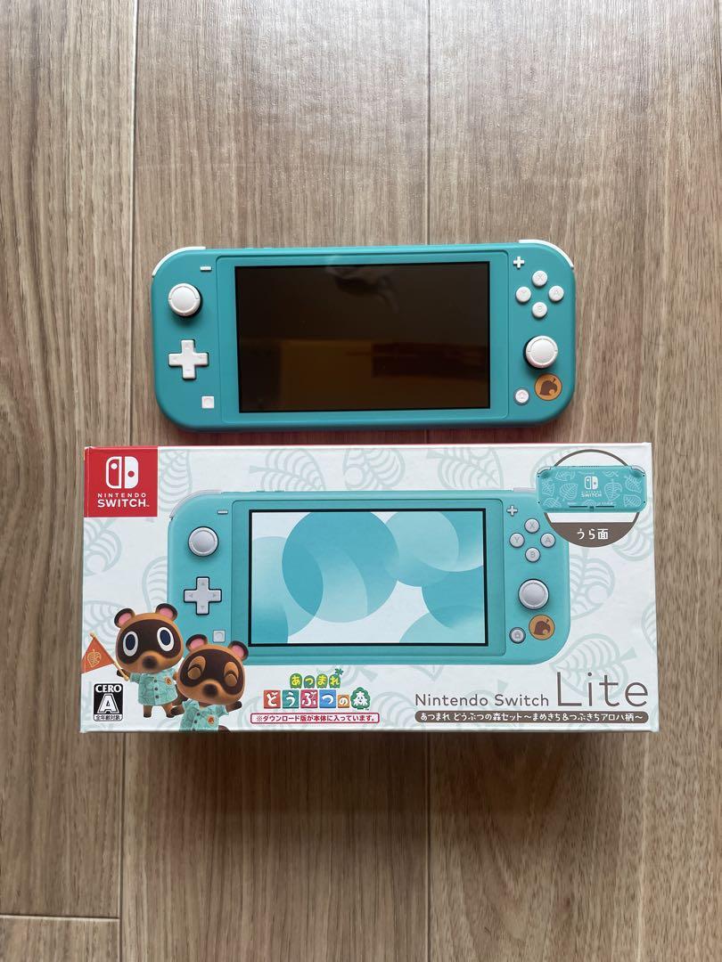 【未開封】Switch liteしずえアロハ柄　 &ドラゴンクエスト3+おまけ付 Nintendo HDH-S-BCZGB 【Switch】 ☆ニンテンドースイッチ