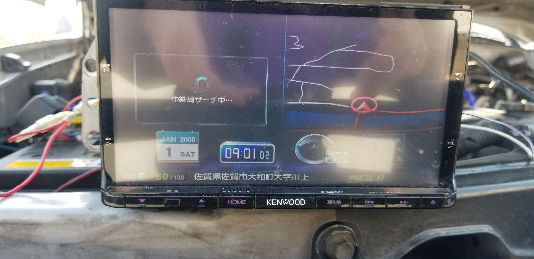 ケンウッド MDV-Z700 フルセグナビ。地図データバージョン2012 KENWOOD - 地図2022年春最上位彩速ナビMDV-Z702フルセグ/HDMI