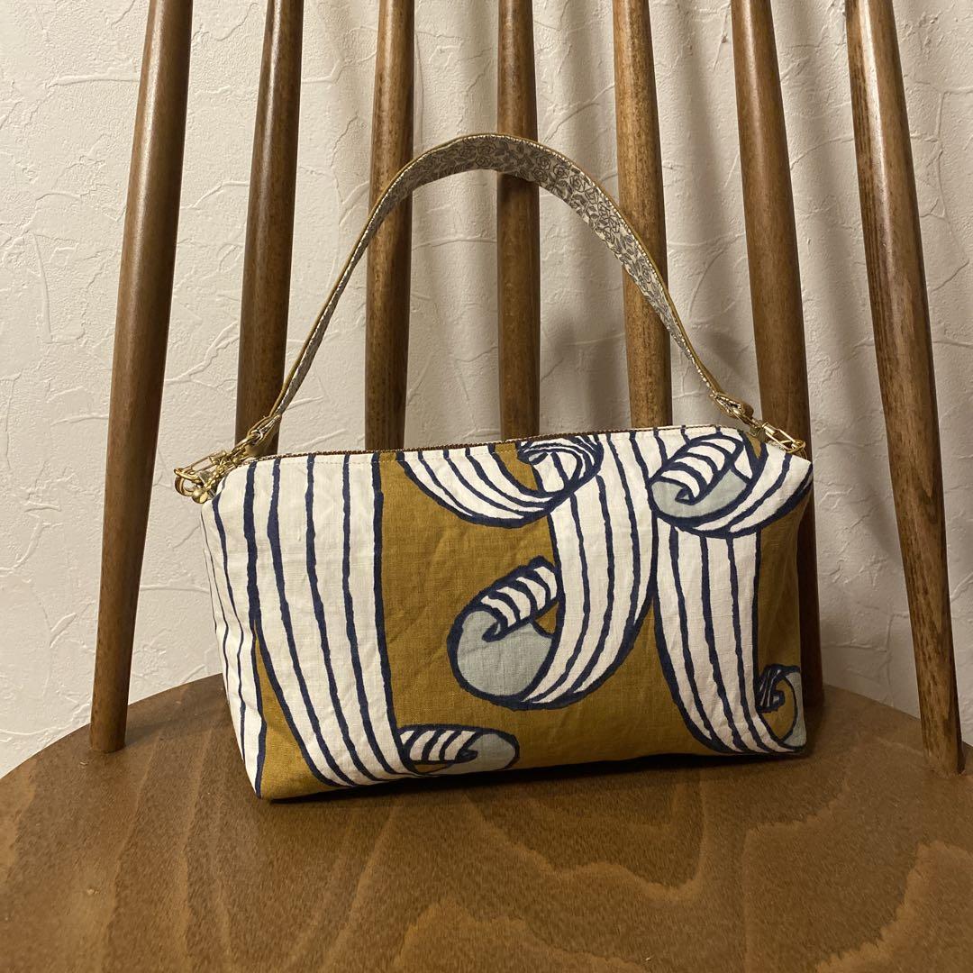 ♡handmade♡ ミナペルホネン　　ぽってり持てるバッグ ♡handmade♡ミナペルホネン ぽってり持てるバッグ