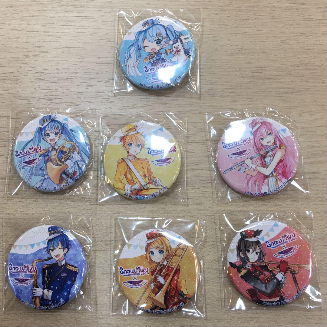 雪ミク　缶バッジ　タカハシグループ グッズ]CAN BADGE COLLECTION SNOW MIKU 2024｜SNOW MIKU 2024