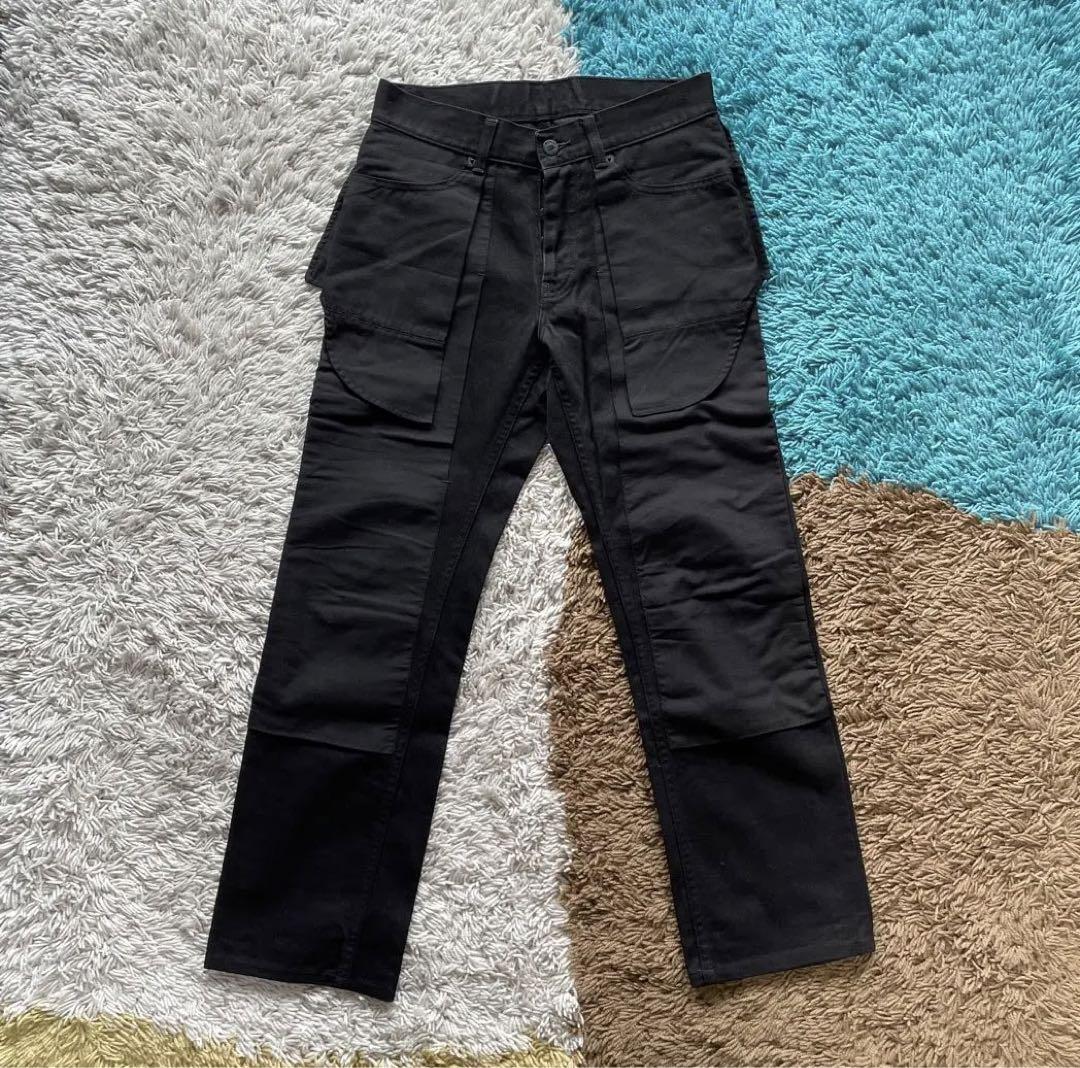 ヘルムートラング 99ss カーゴパンツ 本人期 アーカイブ HELMUT LANG - ヘルムートラング コットン 本人期 カーゴパンツ