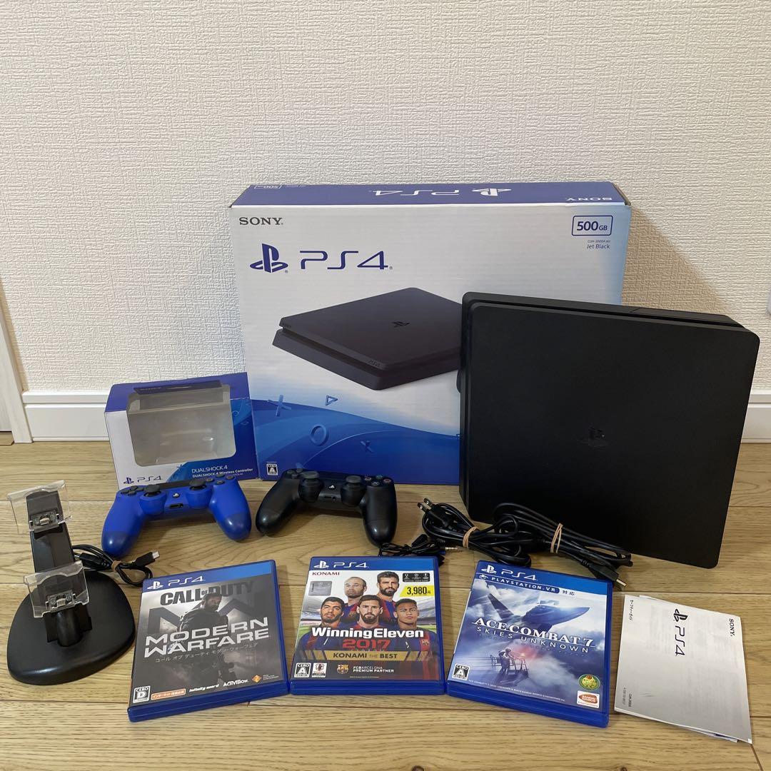 SONY PlayStation4 CUH-2000AB01カセットつき！ SIE プレイステーション4 HDD 500GB ジェット・ブラック CUH