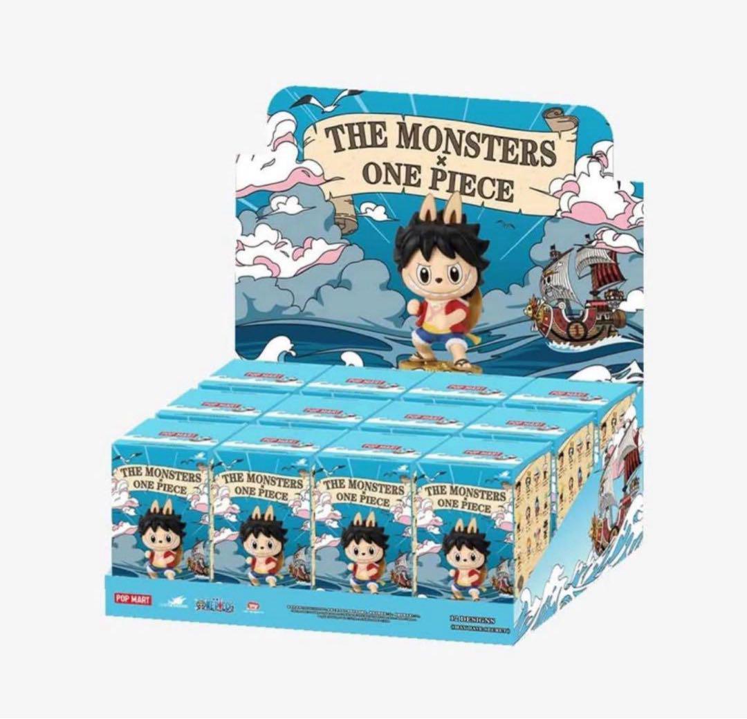 【新品未開封】POP MART × ONE PIECE ラブブ　フィギュアセット Amazon | 海外限定 ワンピ ラブブ コラボ フィギュア アソート