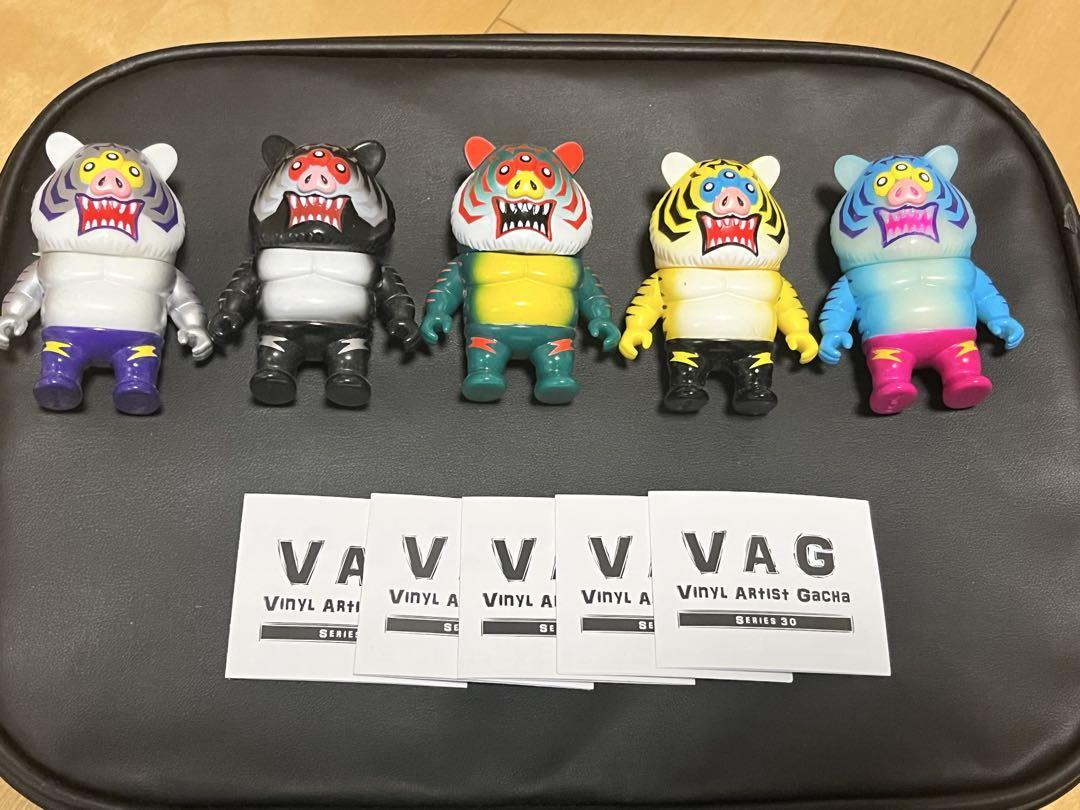 VAG 30 ARTJUNKIE ミニブタイガー 5種 セット VAG 30 ARTJUNKIE ミニブタイガー 5種 コンプリート(VAG 30