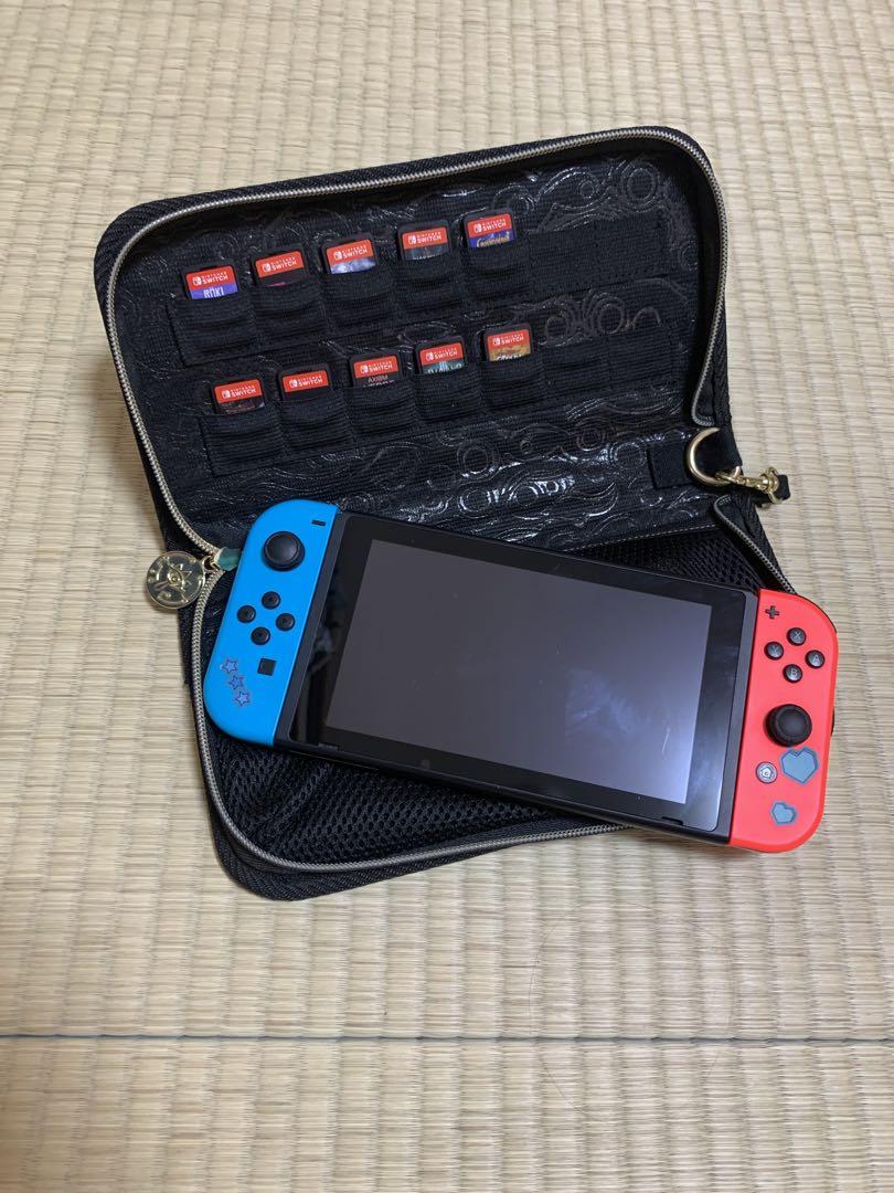 Nintendo Switch + ケース + ソフトコレクション Nintendo Switch + ケース + ソフトコレクション（ハードケース