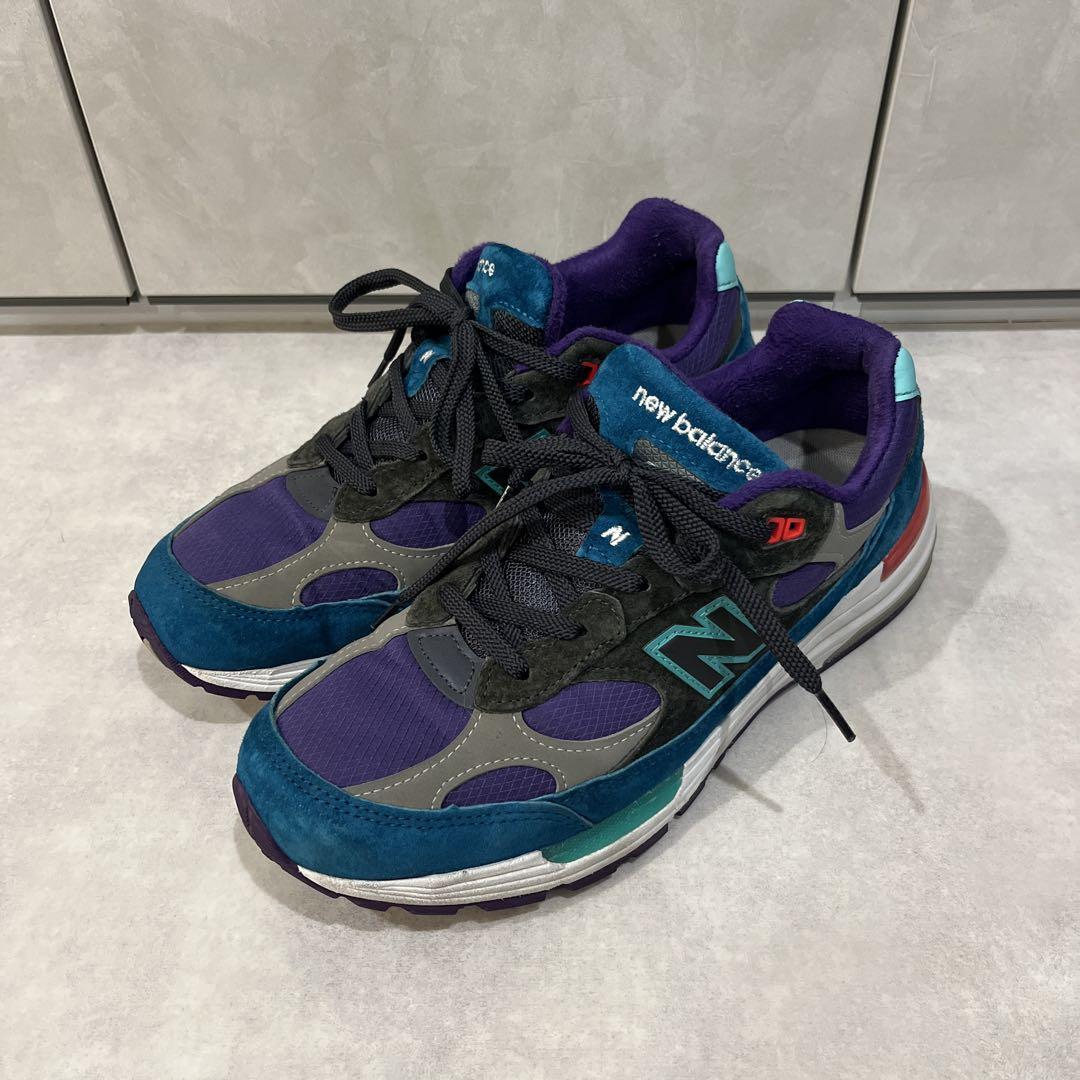 New balance ☆ made in USA M992TC Turquoise×Purple New Balance 992 Made in USA 'Purple Teal' M992TC