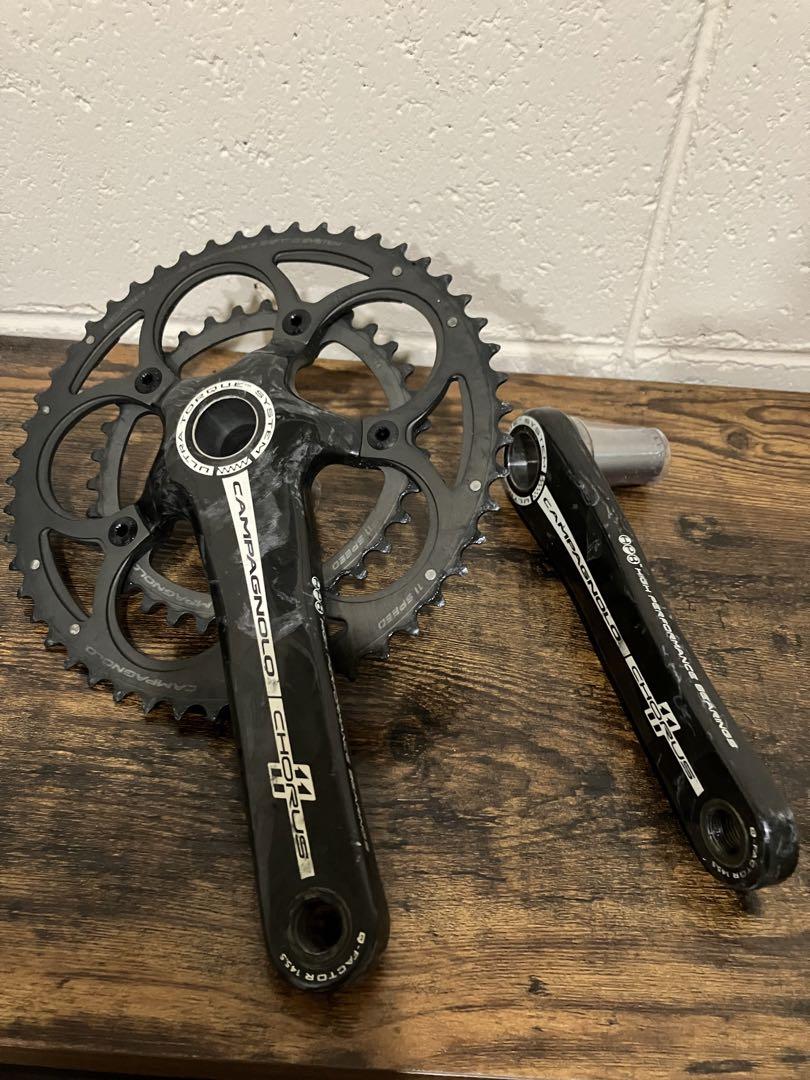 カンパニョーロ　コーラス　カーボンクランク 中古)Campagnolo (カンパニョーロ) CHORUS コーラス 170mm 50