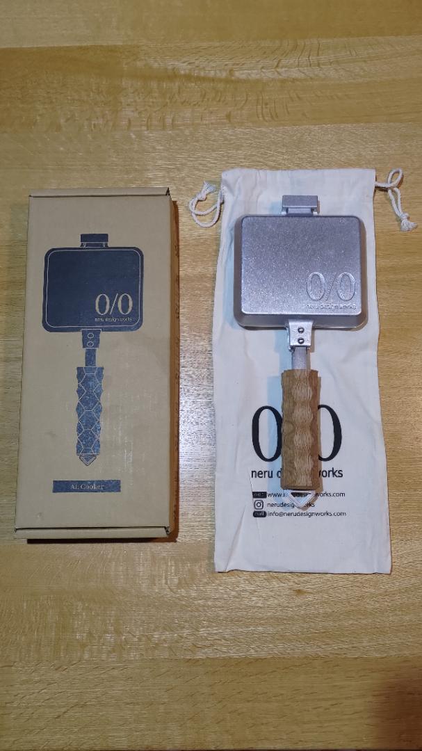 nerudesignworks AL Cooker（木製グリップ） AL Cooker 木製グリップ【新品】nerudesignworks ネル