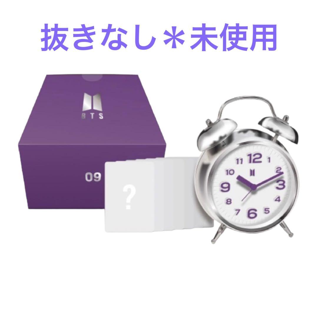 BTS MERCH BOX #9 アラーム トレカ付き 目覚まし時計（BTS MERCH