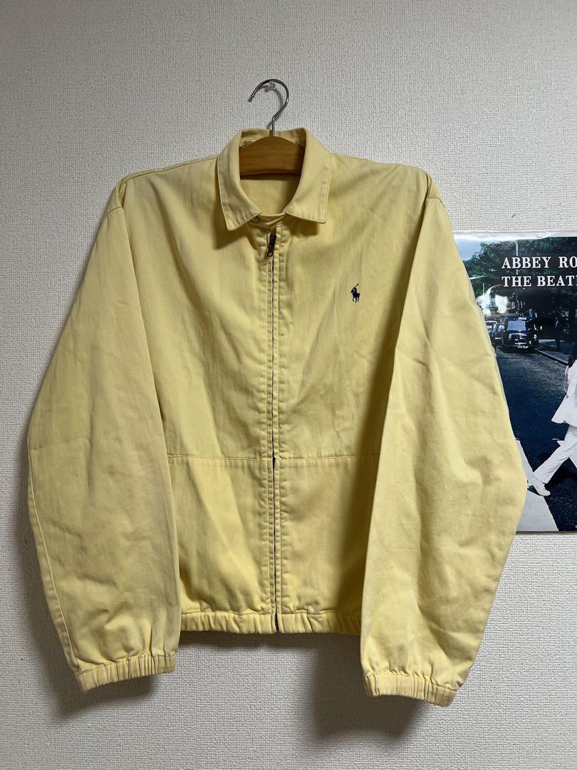 USA製ラルフローレン スウィングトップ 90s イエローSサイズ古着