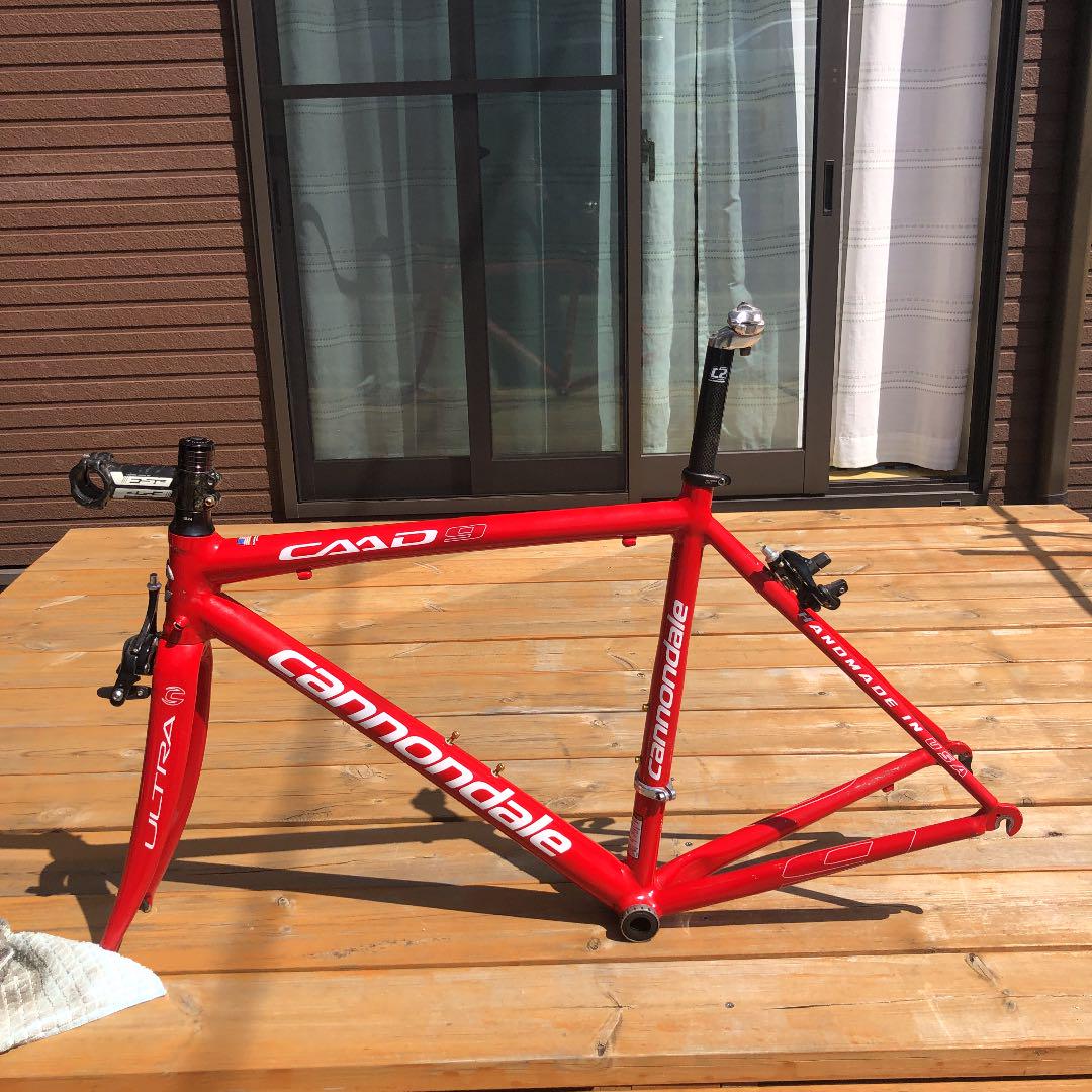 引き取り【室内保管】CANNONDALE CAAD9 キャノンデール　44 09'Cannondale CAAD9-5 コンパクトクランク仕様-(新潟の自転車の