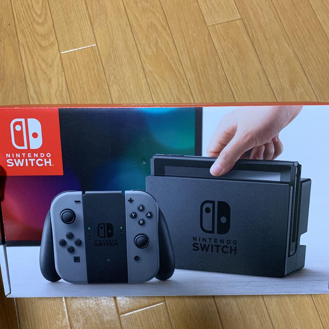 Nintendo Switch グレー 本体 とプロコン付き Nintendo Switch - 32GB Gray Console (with Gray Joy-Con