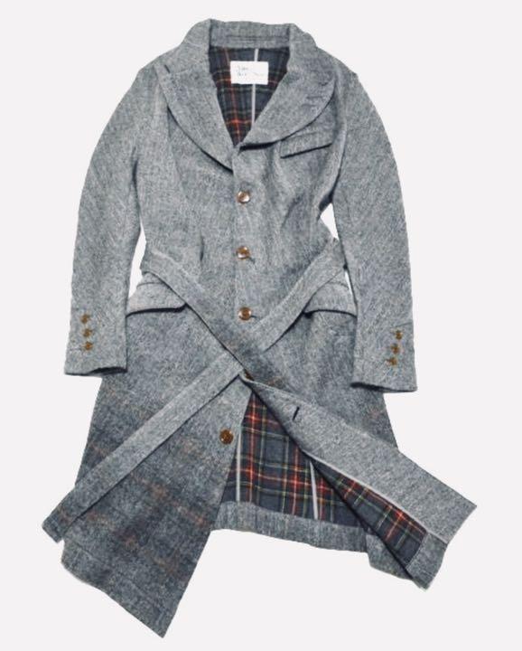 Vivienne Westwood MAN 変形 トレンチコート Vivienne Westwood MAN 前下がり 変形 トレンチコート 48