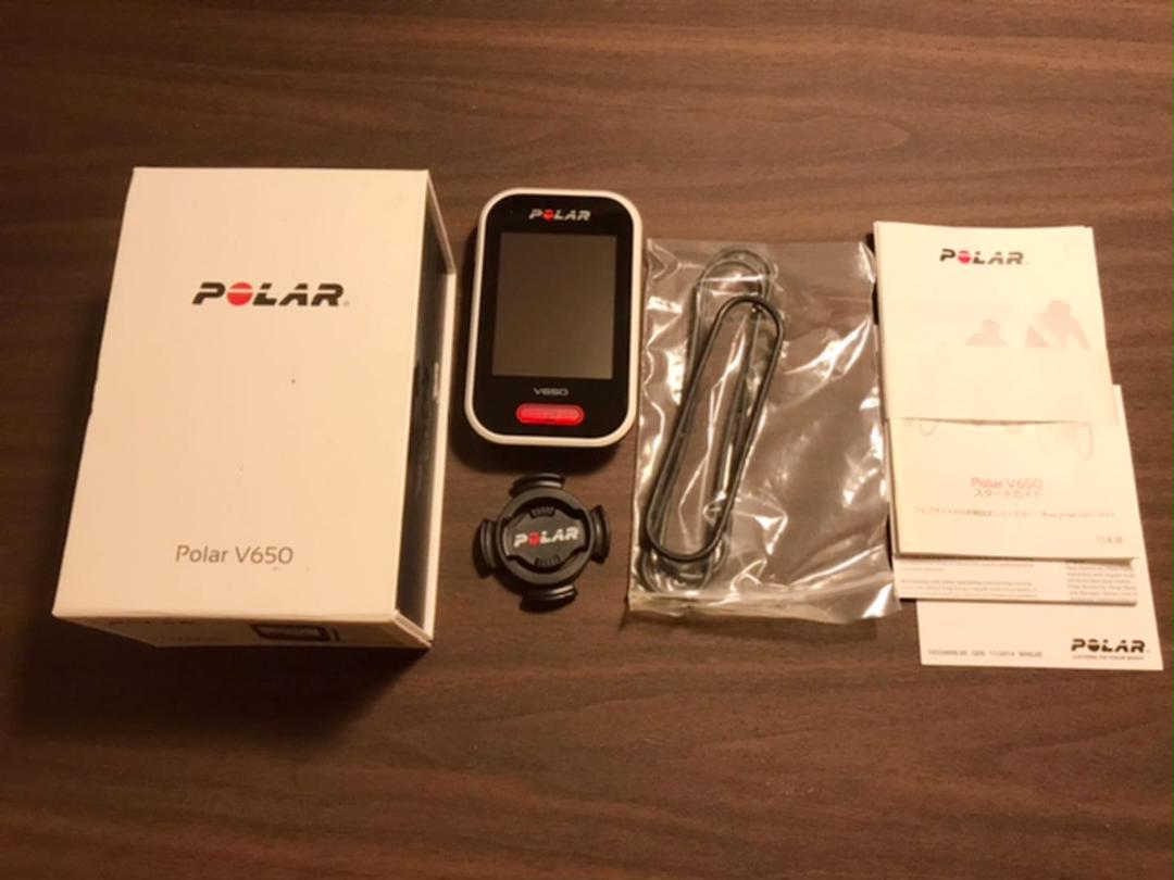 Polar V650 サイクルコンピューター 本体 POLAR V650 GPS Cycle Computer with Heartrate sensor | つくば
