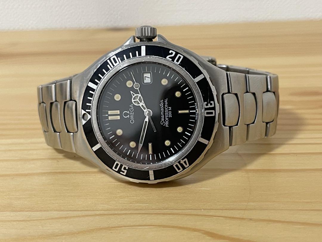 OMEGA オメガ シーマスター 200 プレボンド ジェラルド ジェンタ オメガのシーマスター200 1988年製です。通称「プレボンド」と