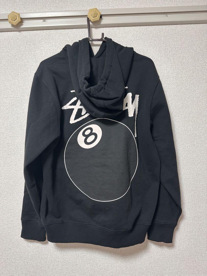 A*K様 ★STUSSY8ボールパーカー Mサイズ ブラック ステューシー STUSSY 8ボール パーカー ブラック 黒 M｜Yahoo