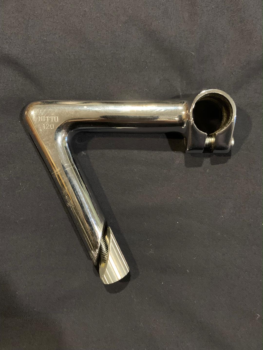 Nitto 競輪ポスト ステム 浅曲り65°の140です。 Nitto 競輪ポスト ステム 浅曲り65°の140です。 - メルカリ