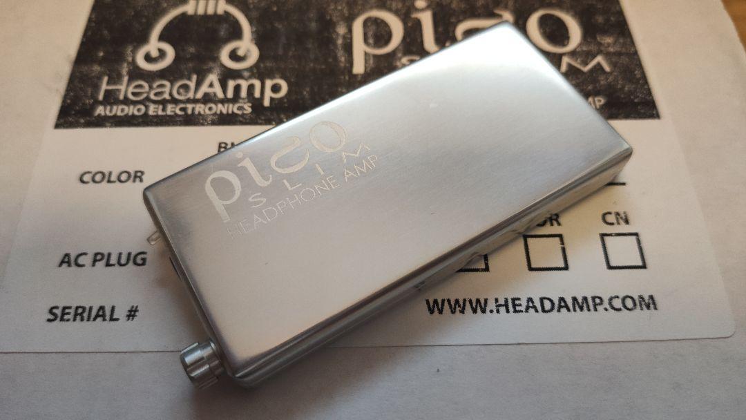 headAmp pico slim（ポータブル・ヘッドホンアンプ Pico Slim