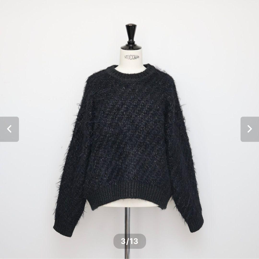 GypsohilaジプソフィアLightly Knit Tops / Black Gypsohila♡Twinkle Tops ジプソフィア
