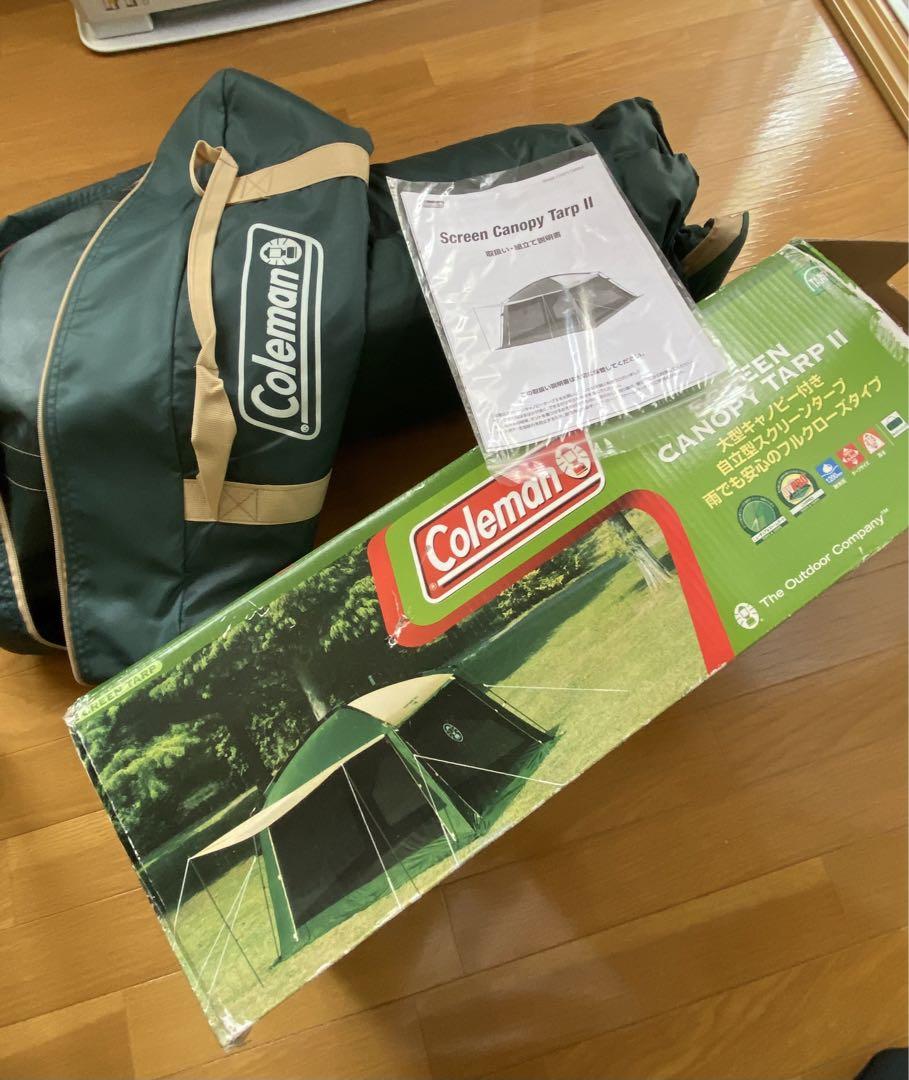 Coleman Screen Canopy Tarp II（COLEMAN เต็นท์ ญี่ปุ่น