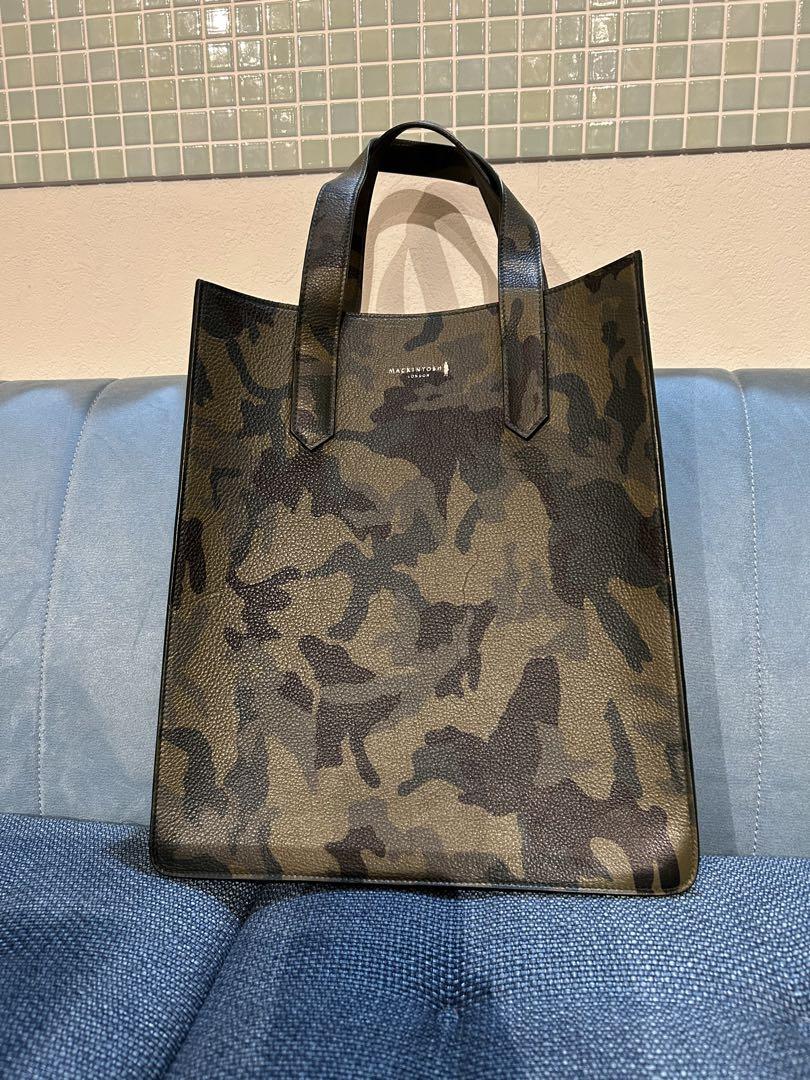 マッキントッシュロンドン×BILL AMBERG STUDIOレザーバッグ MACKINTOSH LONDON+ビル アンバーグ2way本革トートバッグ