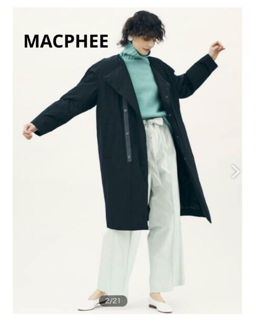 MACPHEE シームレスダウン ノーカラージャケット ダウン　トゥモローランド セール】 シームレスダウン ノーカラージャケット （ダウン